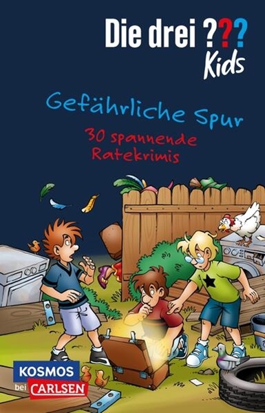 Bild von Blanck, Ulf: Die drei ??? Kids: Gefährliche Spur. 30 spannende Ratekrimis!