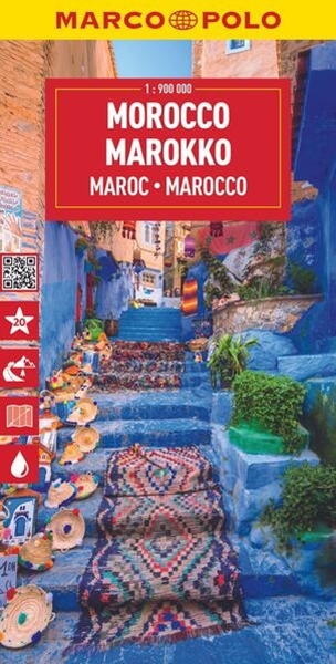 Bild von MARCO POLO Reisekarte Marokko 1:900.000. 1:900'000