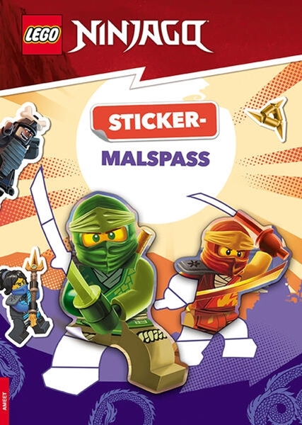 Bild von LEGO® NINJAGO® - Sticker-Malspass