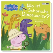 Bild von Panini: Peppa Pig: Wo ist Schorschs Dinosaurier? - Mein dinostarkes Klappenbuch